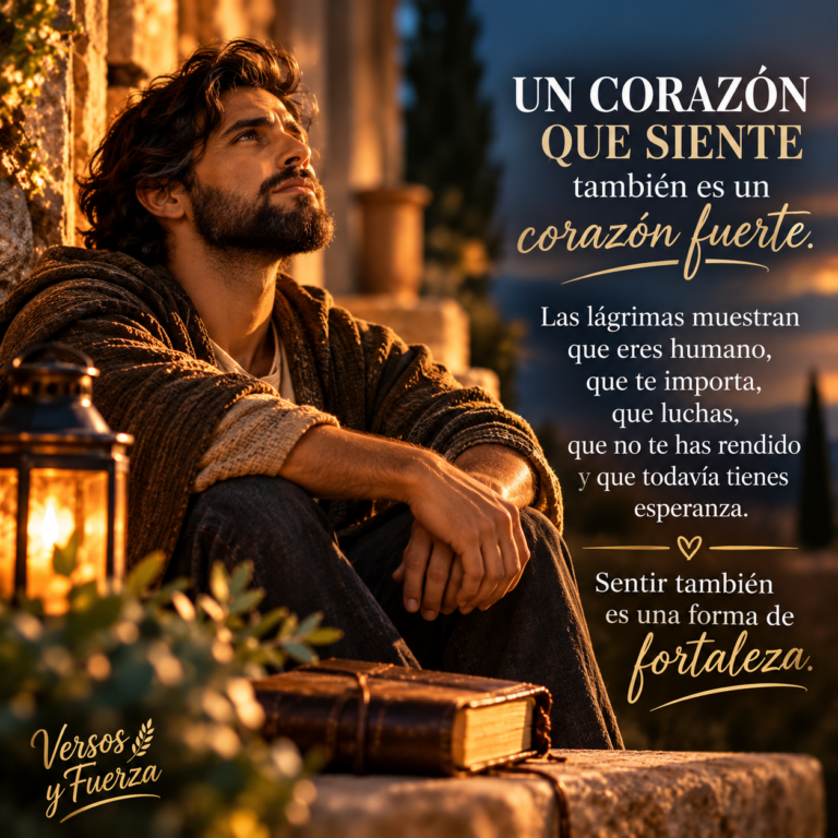LÁGRIMAS QUE TAMBIÉN FORTALECEN