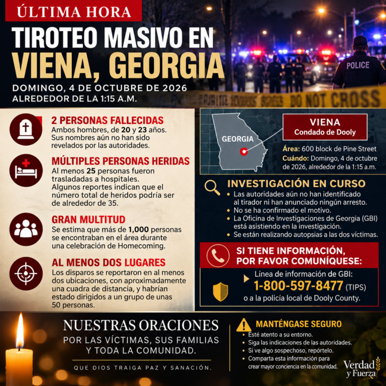 ÚLTIMA HORA | VIENA, GEORGIA