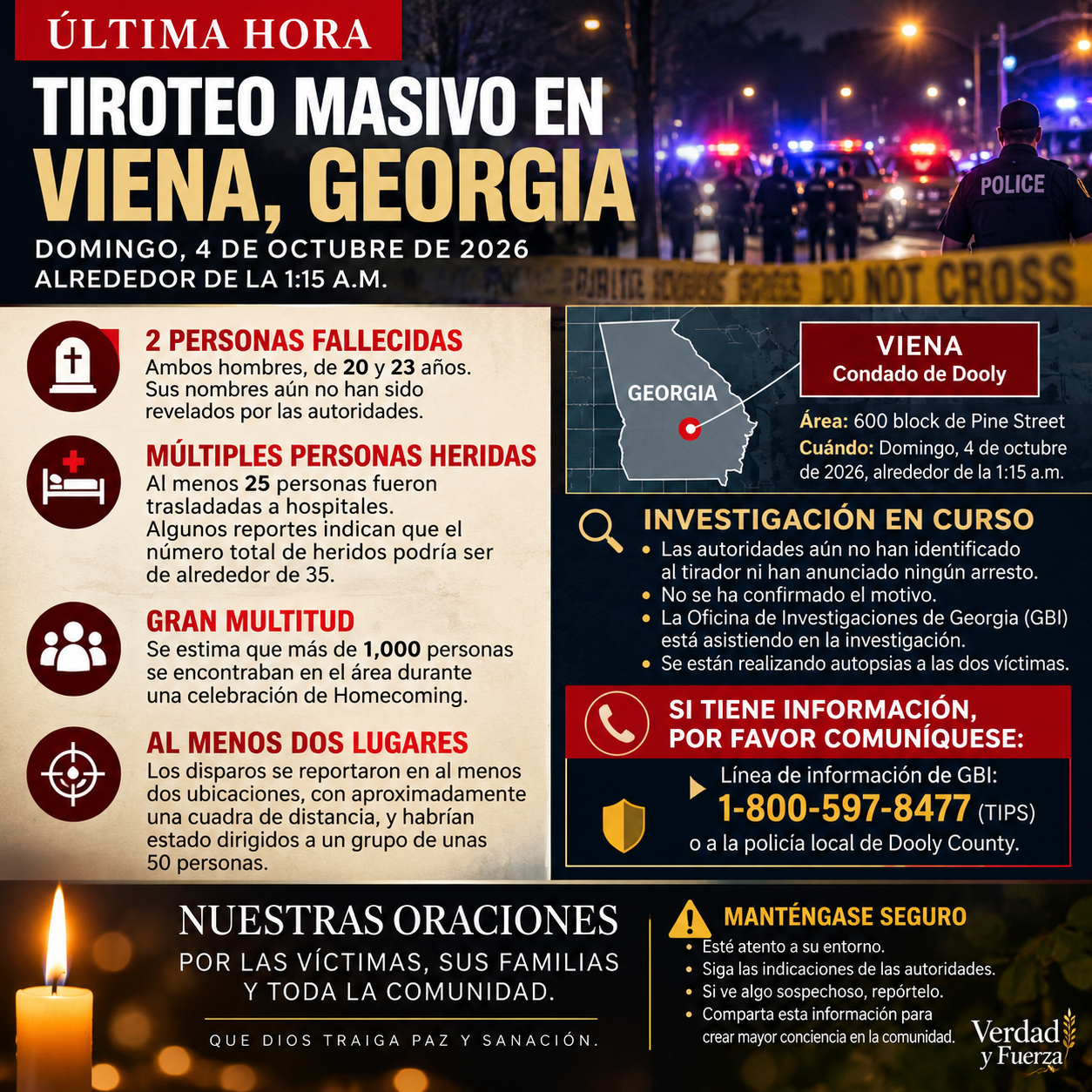 ÚLTIMA HORA | VIENA, GEORGIA
